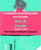 Premio Letterario Nazionale per le scuole secondarie di II grado ARTE DI PAROLE - Gianni Conti